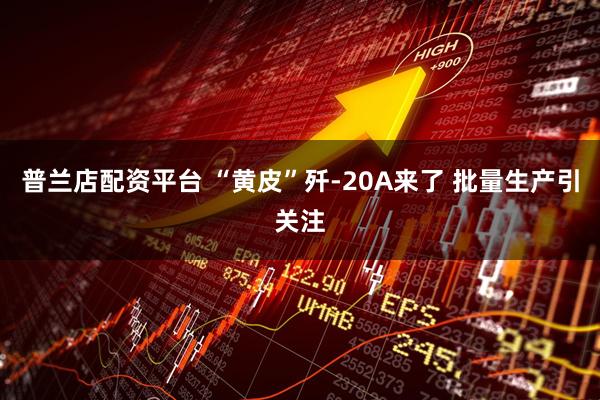 普兰店配资平台 “黄皮”歼-20A来了 批量生产引关注